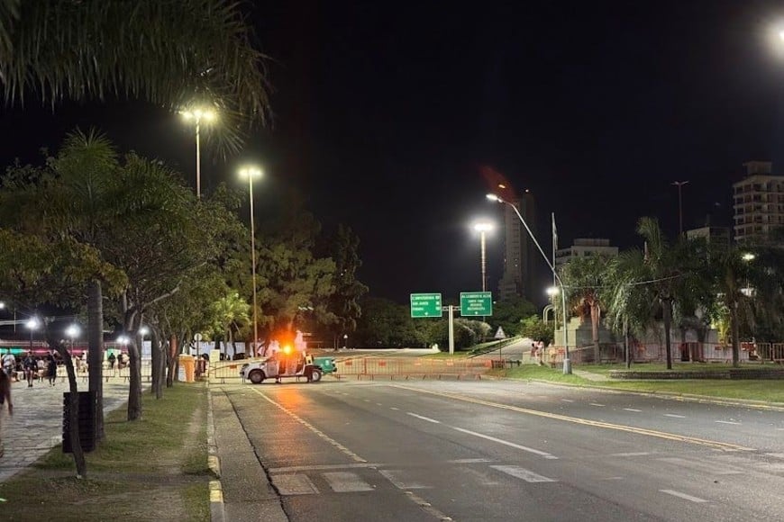 En la Costanera habrá controles y desvíos. Archivo.