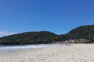 Barra da Lagoa, uno de los balnearios más visitados.