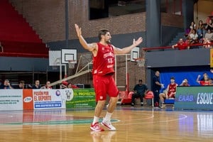 MVP. Daniel Hure lideró el goleo tatengue en la victoria sobre Argentino.