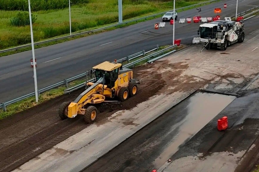 El 4 de febrero inaugurarán el primer tramo del tercer carril de la autopista