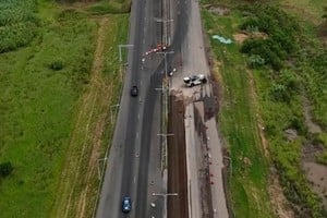 El 4 de febrero inaugurarán el primer tramo del tercer carril de la autopista
