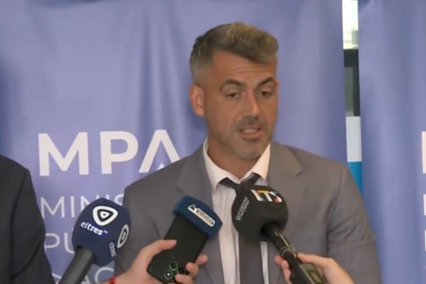 Fiscal Franco Carbone. Crédito: RTS