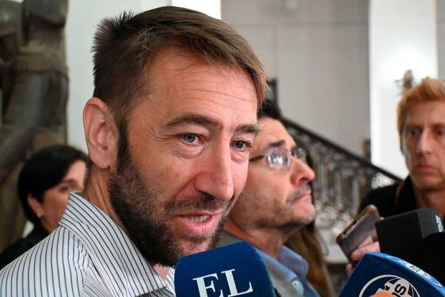 Director Provincial de Investigaciones Criminales,Rolando Galfrascoli. Foto: Flavio Raina.