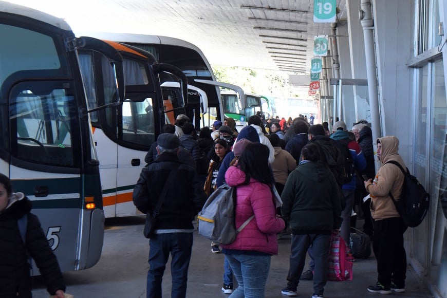 Terminal de Ómnibus de la ciudad de Santa Fe. Crédito: Guillermo Di Salvatore