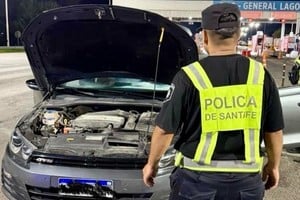 El operativo fue en el kilómetro 271 de la autopista Rosario–Buenos Aires.