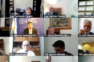 Cristina Kirchner estuvo ausente en el juicio por Cuadernos debido a su operación de apendicitis.