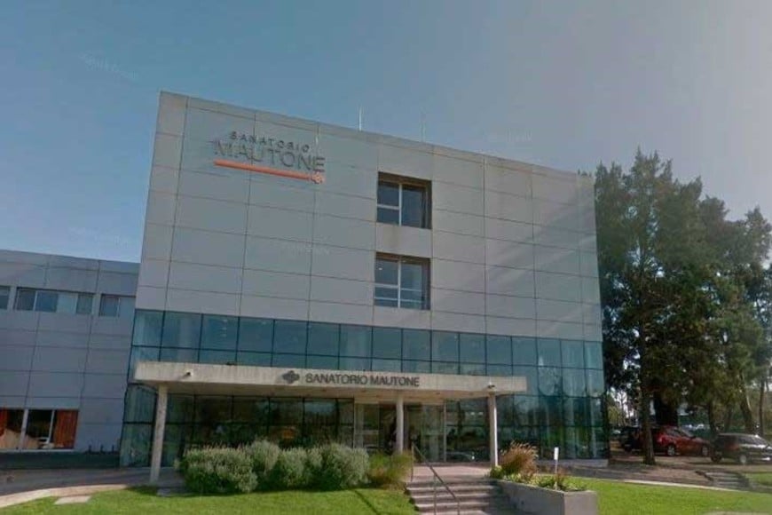 El sanatorio donde fue atendido.