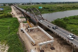 Los avances en la obra son notorios.