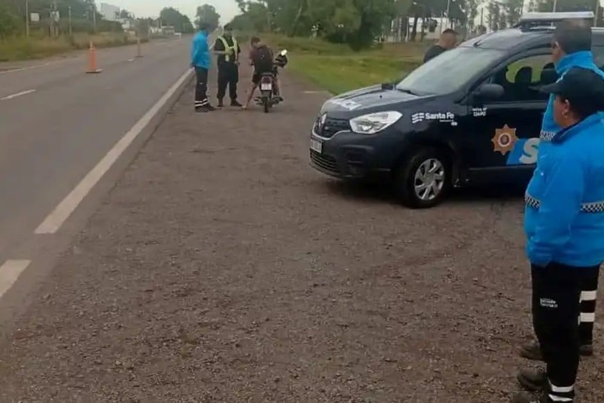 Los controles continuaron hasta el amanecer.