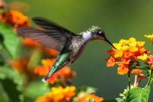 Flores del jardín que atraen a las aves más coloridas.