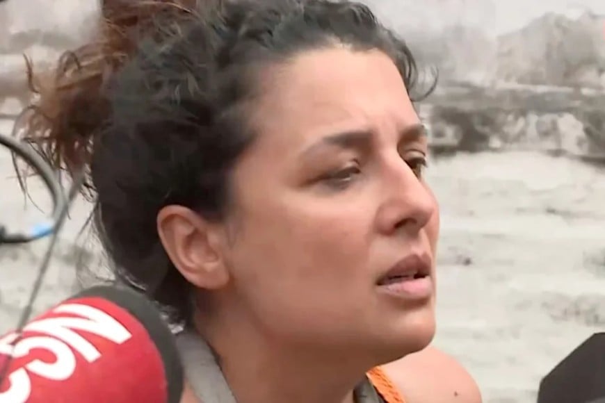 La tía de la nena hizo un fuerte descargo en plena cobertura televisiva.