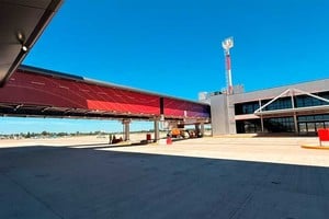 La manga, una de las novedades del aeropuerto.