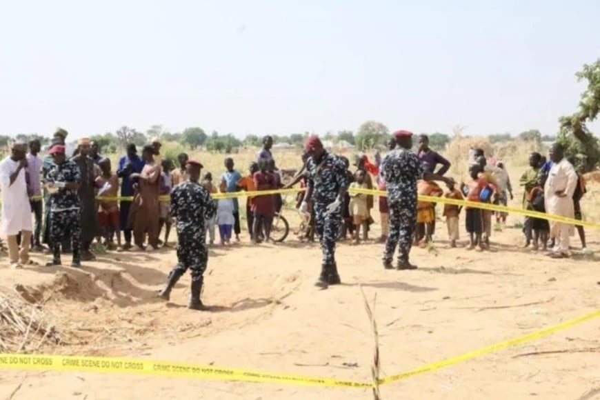 Un ataque impactó un campo cerca de una aldea en el estado de Sokoto.