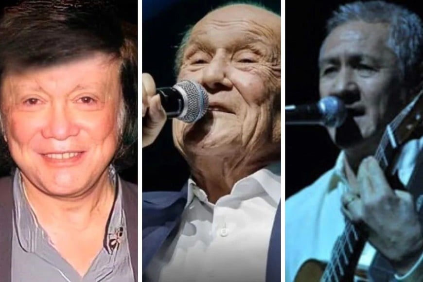 Nicky Jones, Leo Dan y Musha Carabajal, tres personalidades de la música argentina que partieron.