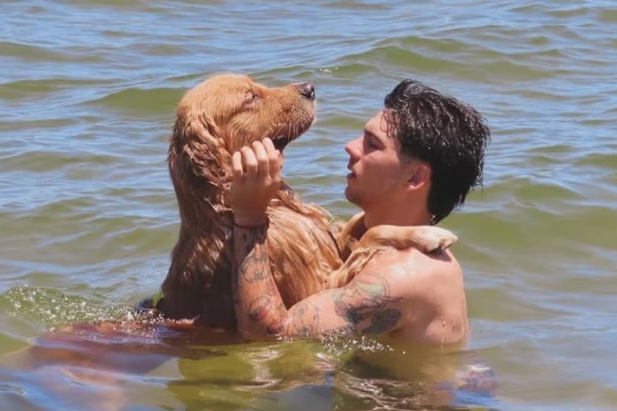 El descanso de Lucas Blondel en Uruguay antes de sumarse a Argentinos Juniors