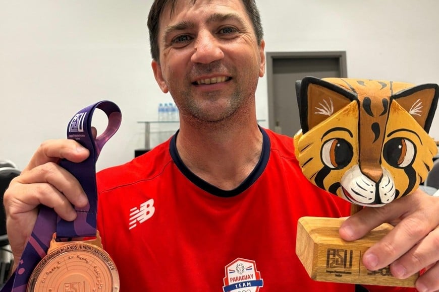 Ariel Rearte tuvo una destacada tarea con las selecciones de Paraguay.