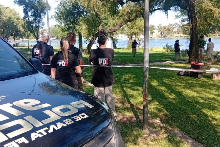 Peritos de distintas áreas de la PDI participaron del operativo. Foto: El Litoral