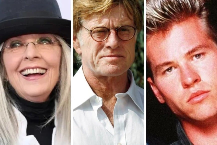Diane Keaton, Robert Redford y Val Kilmer, estrellas de la pantalla grande que partieron en 2025.
