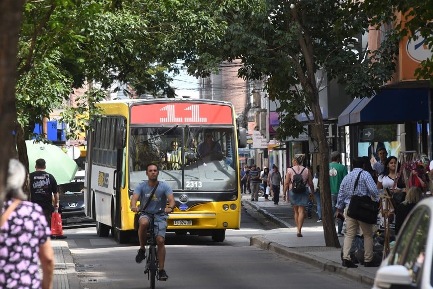 Colectivos urbanos, servicio esencial para los santafesinos. Crédito: Flavio Raina