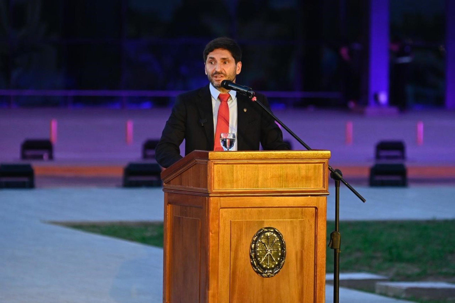 El discurso de Pullaro en la inauguración del renovado Aeropuerto.