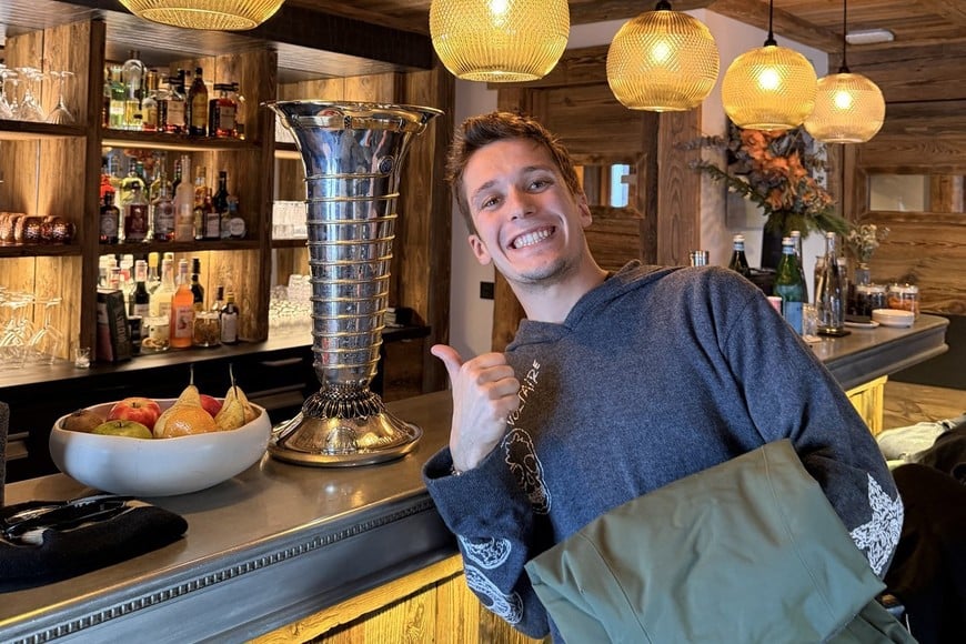 Sacha Fenestraz y Lando Norris