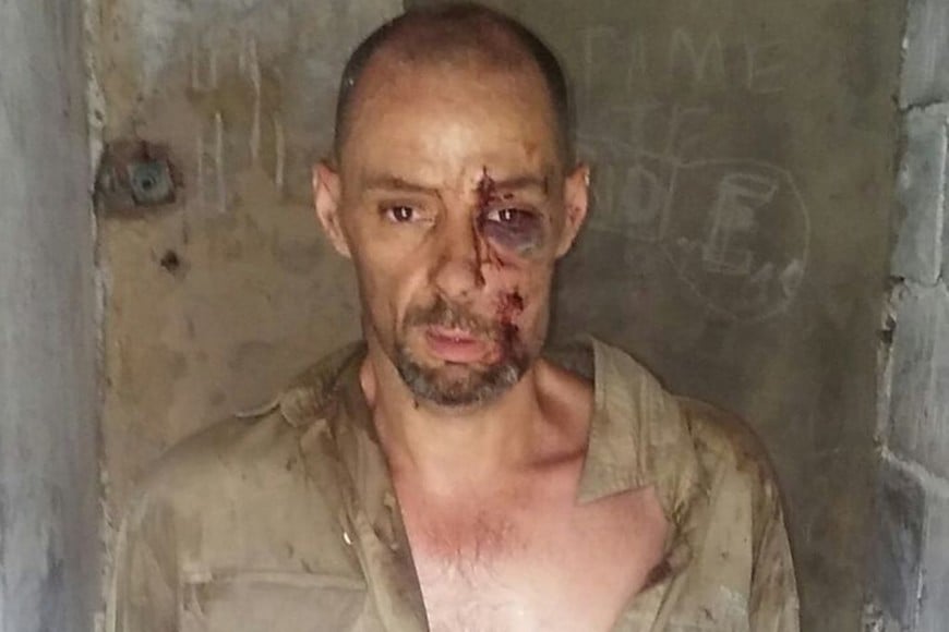 Martín Lanatta fue detenido luego de quedar atrapado en caminos anegados.