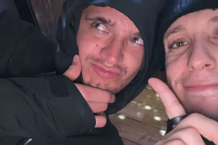 Sacha Fenestraz y Lando Norris