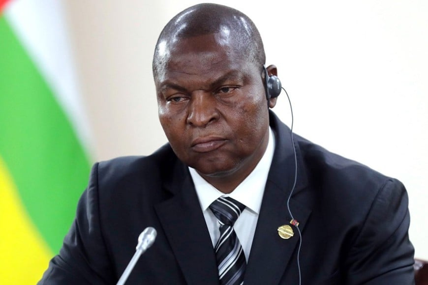 Faustin-Archange Touadéra. Crédito: AFP