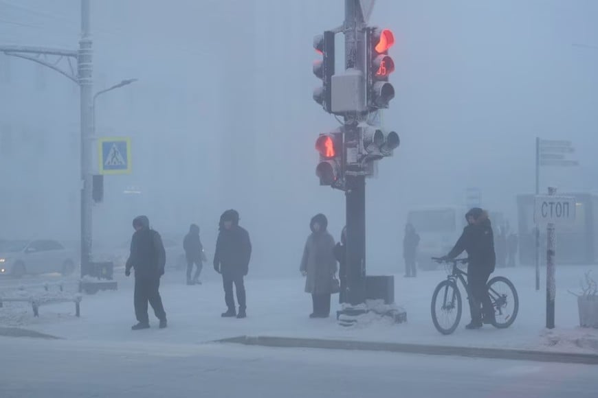Temporal extremo en Siberia con crisis de calefacción.
