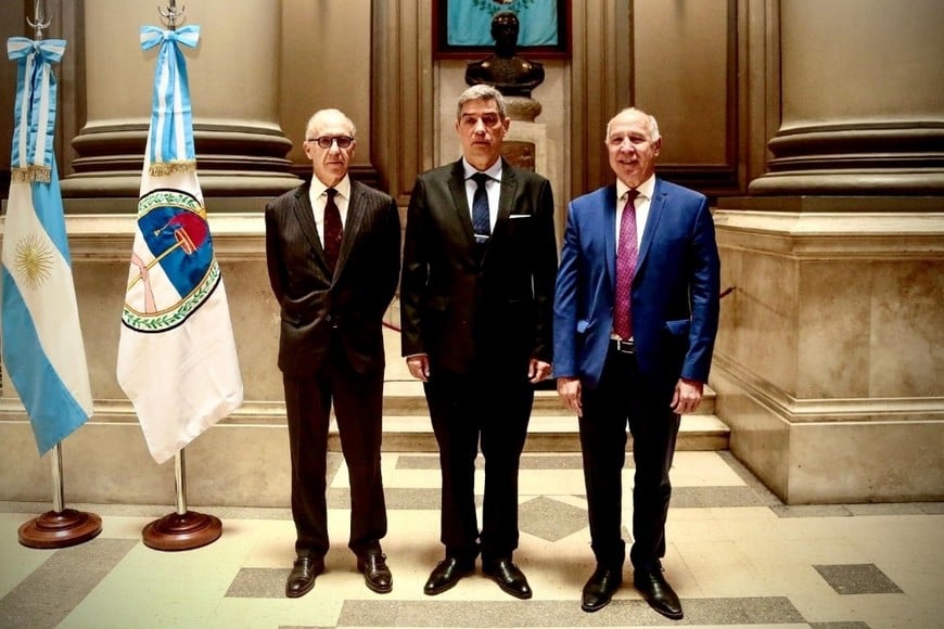 Rosenkrantz, Rosatti y Lorenzetti. El Tribunal necesitó unanimidad para dictar pronunciamientos con solo tres integrantes, y dos vacantes que no pudieron cubrirse.