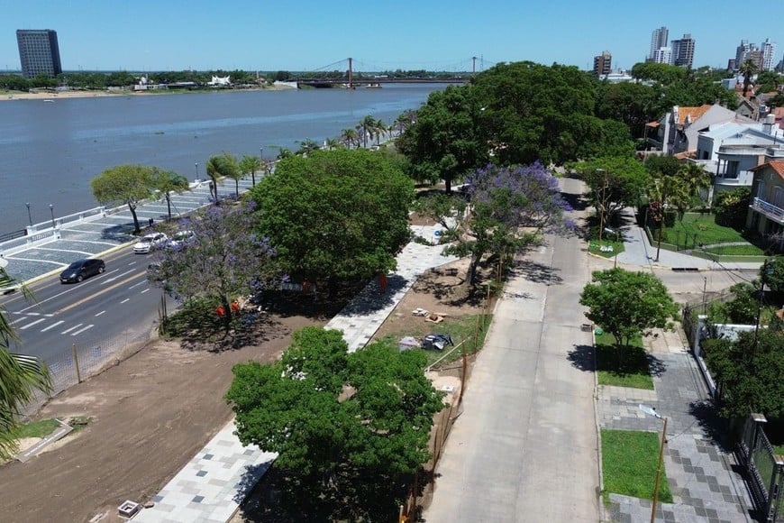 Avanzan las obras del Acuerdo Capital en cuatro avenidas clave de Santa Fe