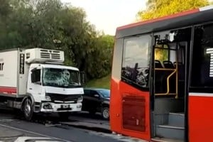 Ocurrió a la altura de la bajada Griveo, sentido al Río de la Plata.