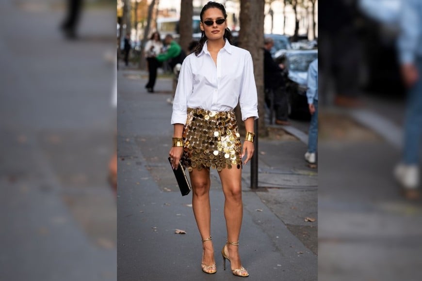 Los tonos neutros como plateado o dorado siguen siendo una apuesta segura.