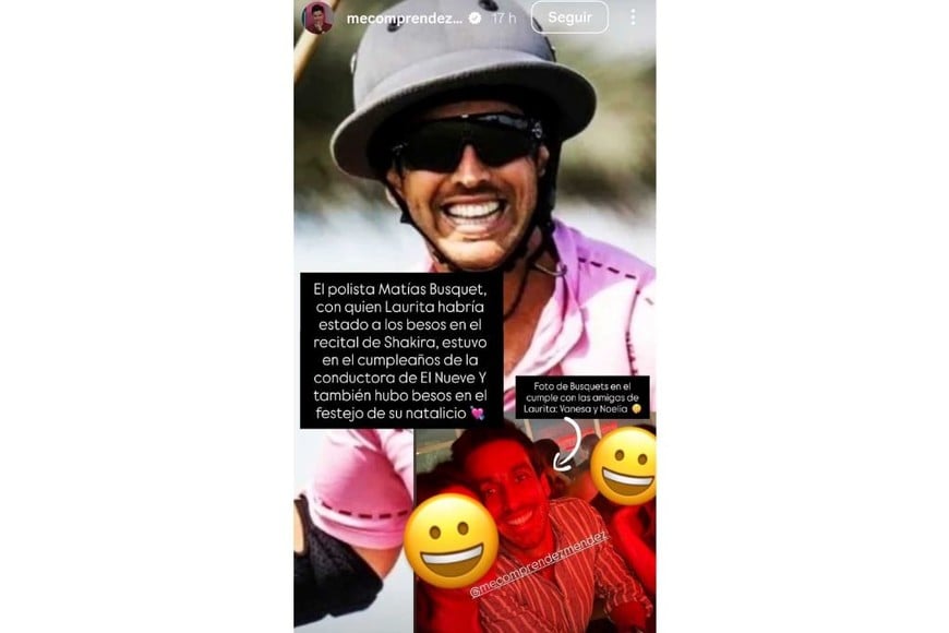 Matías Busquet, un polista argentino ajeno al mundo de la farándula, sería la nueva pareja de Fernández.