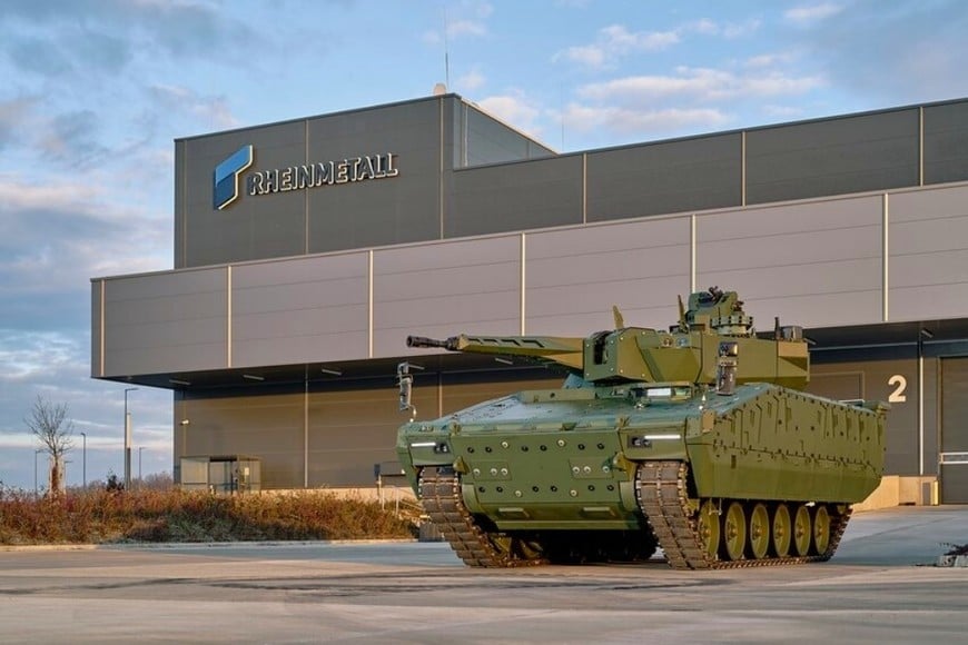 Rheinmetall, símbolo del boom bursátil militar en Europa.