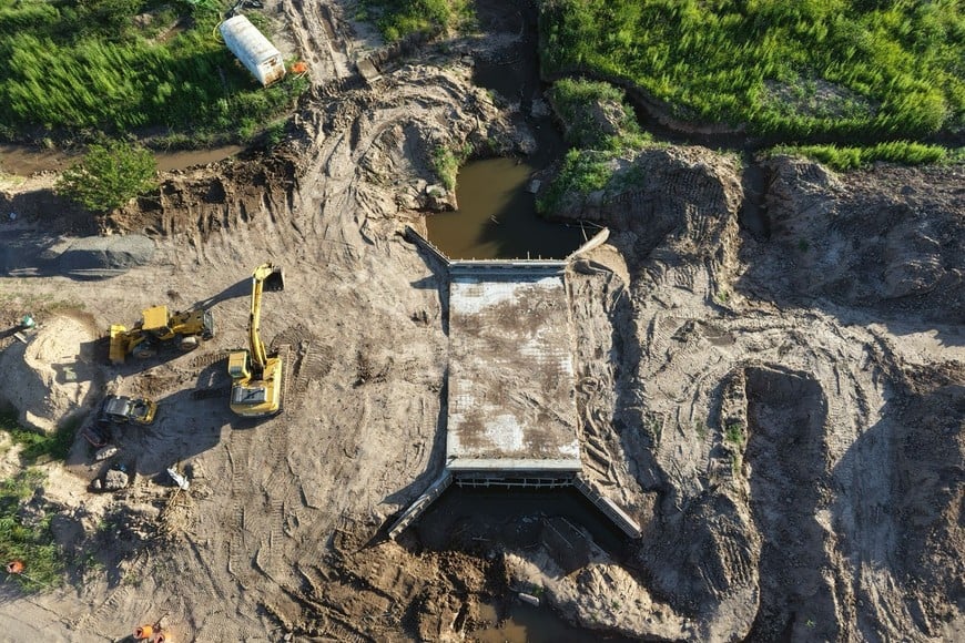 Está cerca de finalizar la construcción de la última alcantarilla de las 12 que contemplaba el proyecto.