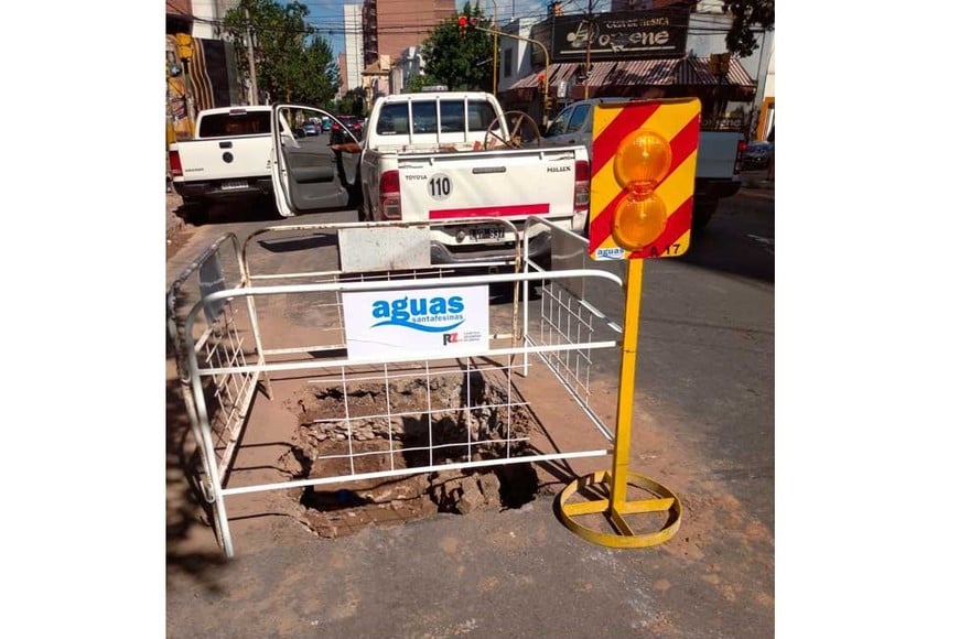 El fin de semana se hicieron trabajos en ese sector.