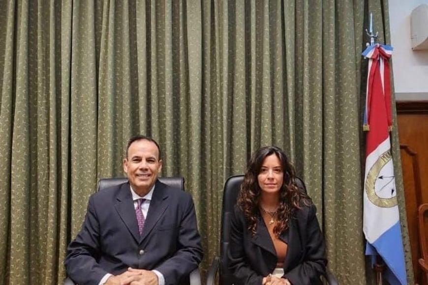 Renovación Autoridades Colegio Pleno de Jueces Penales de Santa Fe - Alejandro Tizón y Celeste Minniti