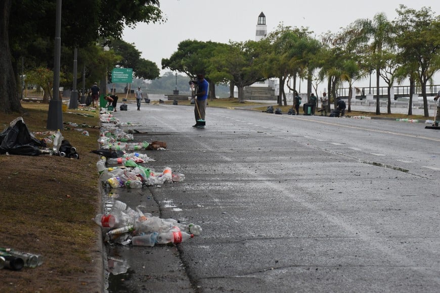 Imagen ilustrativa. Tradicional operativo de limpieza post fiestas. Crédito: Archivo El Litoral