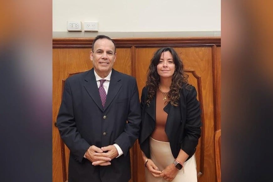 Renovación Autoridades Colegio Pleno de Jueces Penales de Santa Fe - Alejandro Tizón y Celeste Minniti