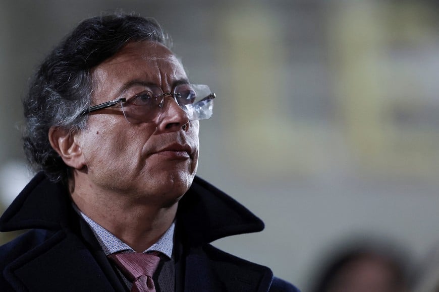 Colombia's President Gustavo Petro attends the military ceremony for promotions and presentation of the new military leadership, in Bogota, Colombia December 29, 2025. REUTERS/Luisa Gonzalez