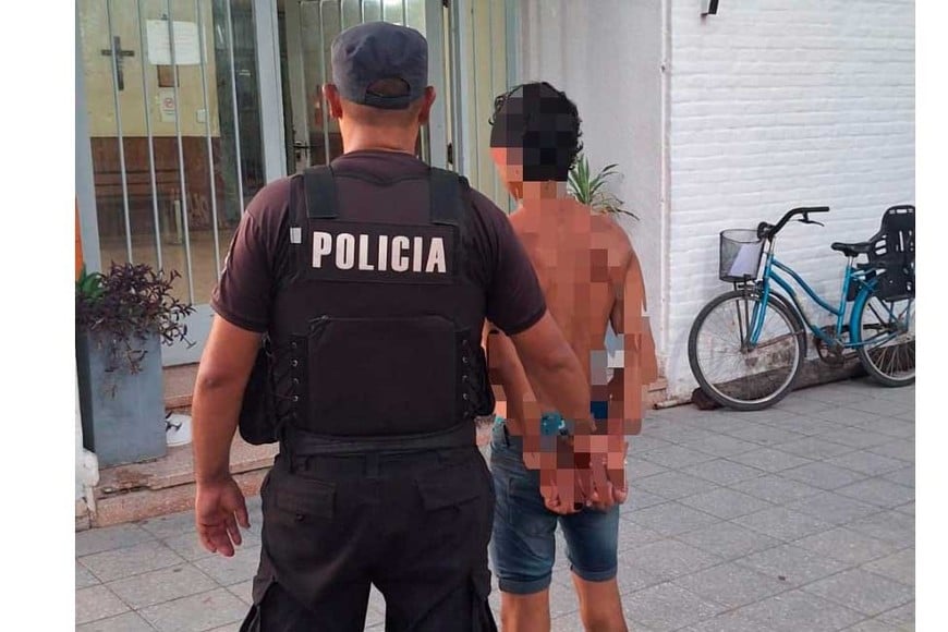 Detenido tras protagonizar un insólito episodio.