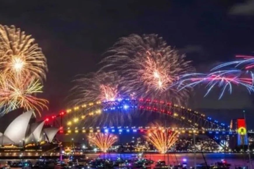 Australia se destaca por ser uno de los primeros países en iniciar el Año nuevo