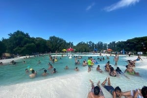 María Susana puso en marcha una nueva temporada del balneario “Cancún Oasis”