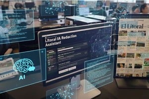 La inteligencia artificial ya forma parte de los procesos cotidianos en la redacción de El Litoral.