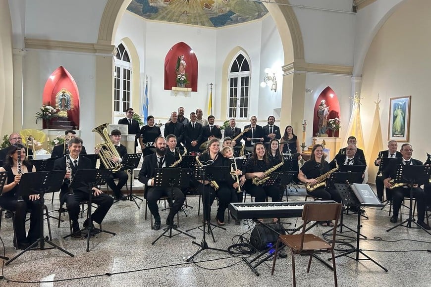 El Programa Intercomunal de Bandas Comunales coronó el año con un concierto destacado