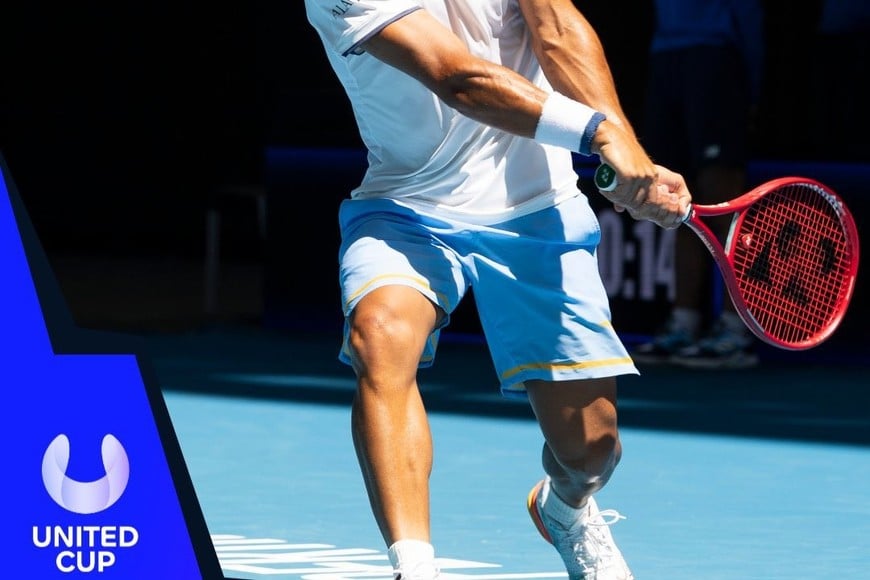 Triunfo contundente de Argentina ante España en el inicio de la United Cup