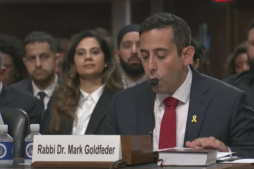 Mark Goldfeder, presidente del Centro Nacional de Defensa Judía.