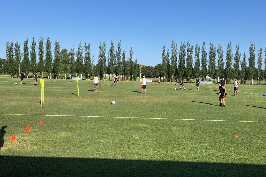 Intensidad y dinámica. El cuerpo técnico de Medrán realizará una exigente preparación.