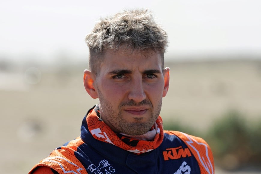 Rallying - Dakar Rally - Prologue - Yanbu, Saudi Arabia - January 3, 2026
Red Bull Ktm Factory Racing's Luciano Benavides REUTERS/Stephane Mahe